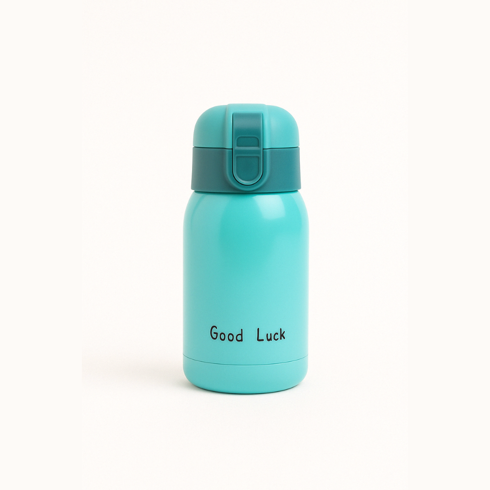 Mini Gourde Isotherme Bleu 200Ml