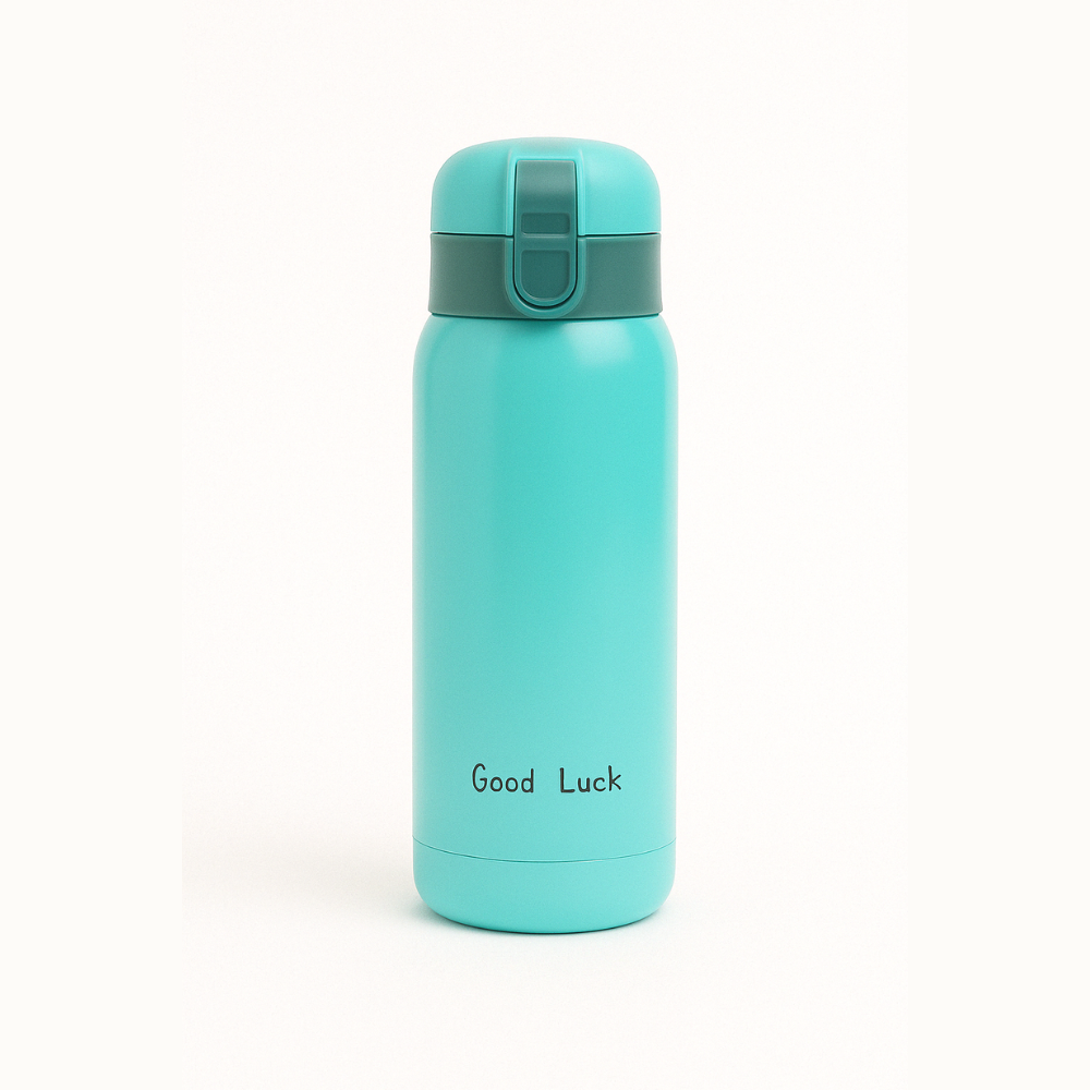 Mini Gourde Isotherme Bleu 360Ml