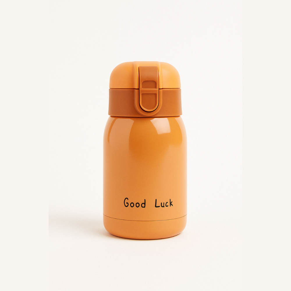 Mini Gourde Isotherme Orange 200Ml