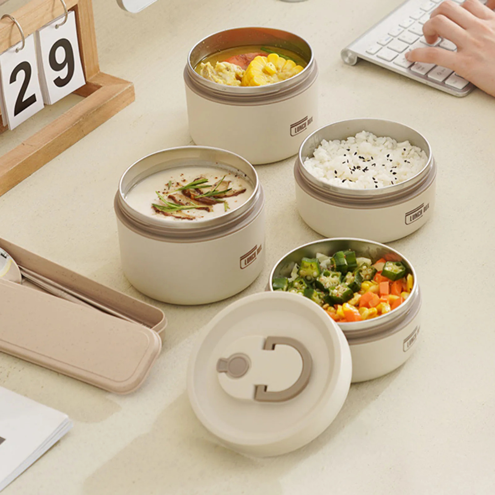 Boîtes Alimentaires Empilables avec Sac